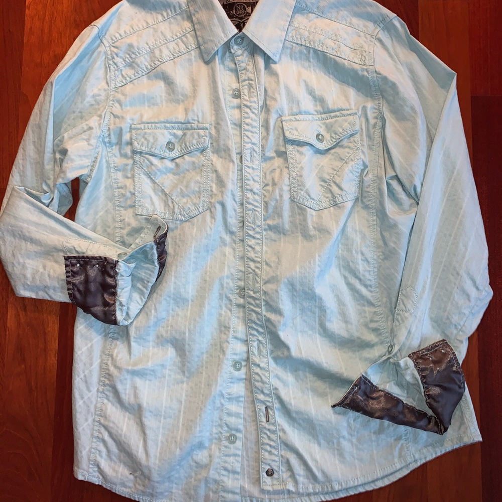 Men’s Buckle button down shirt